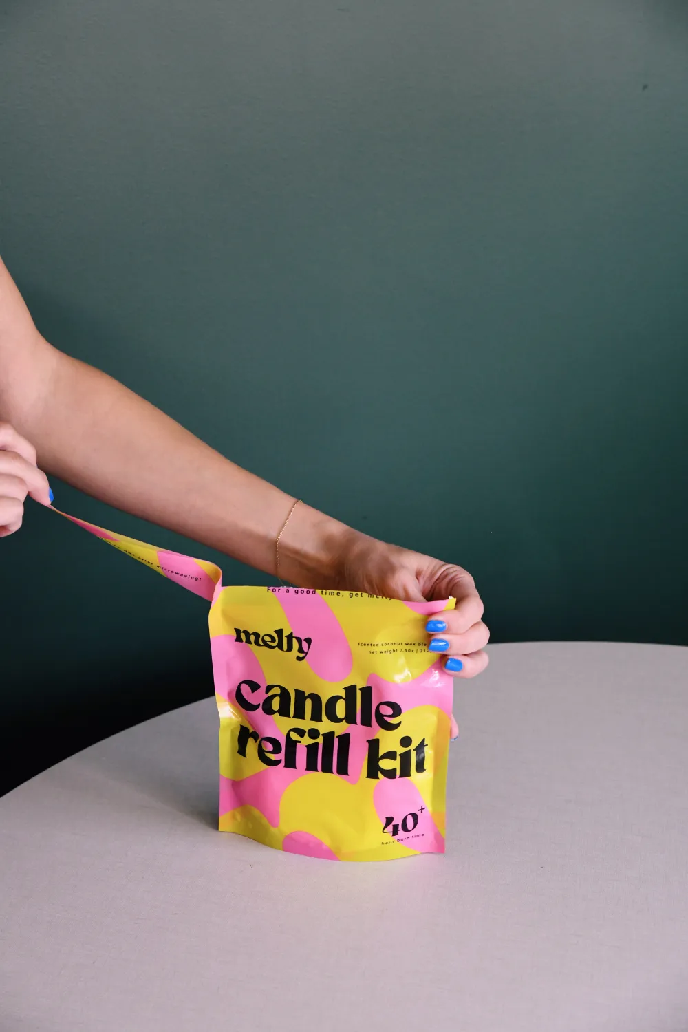 Candle Refill Kit - Blood Orange, Lime & Agave | Fruity Fragrance