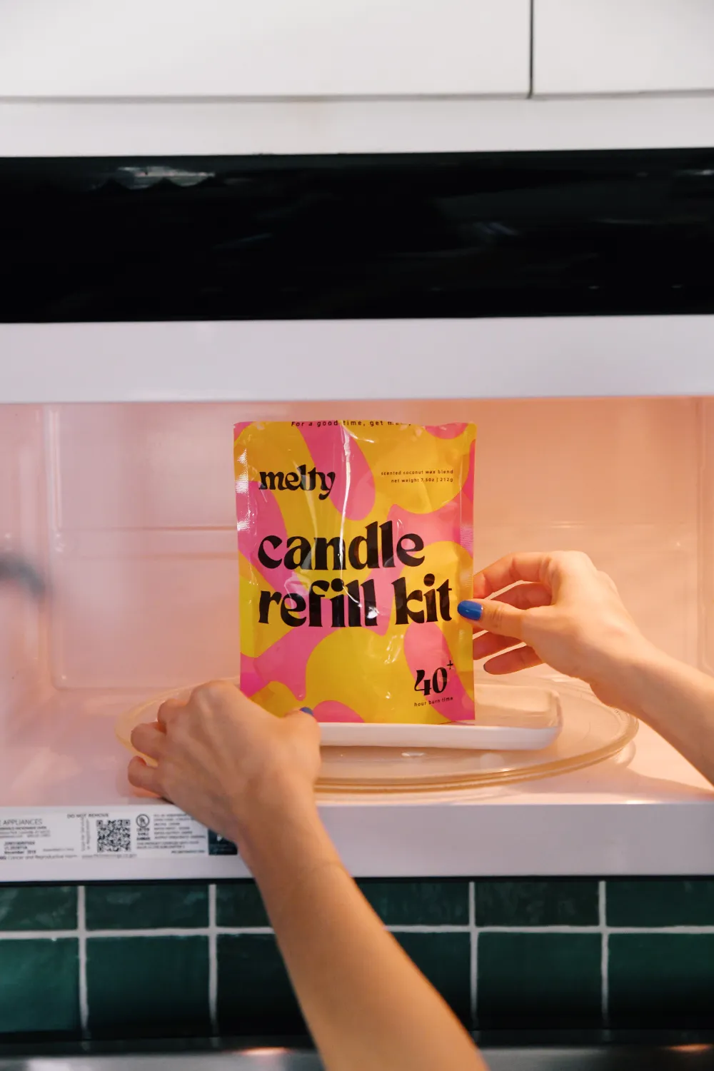 Candle Refill Kit - Blood Orange, Lime & Agave | Fruity Fragrance