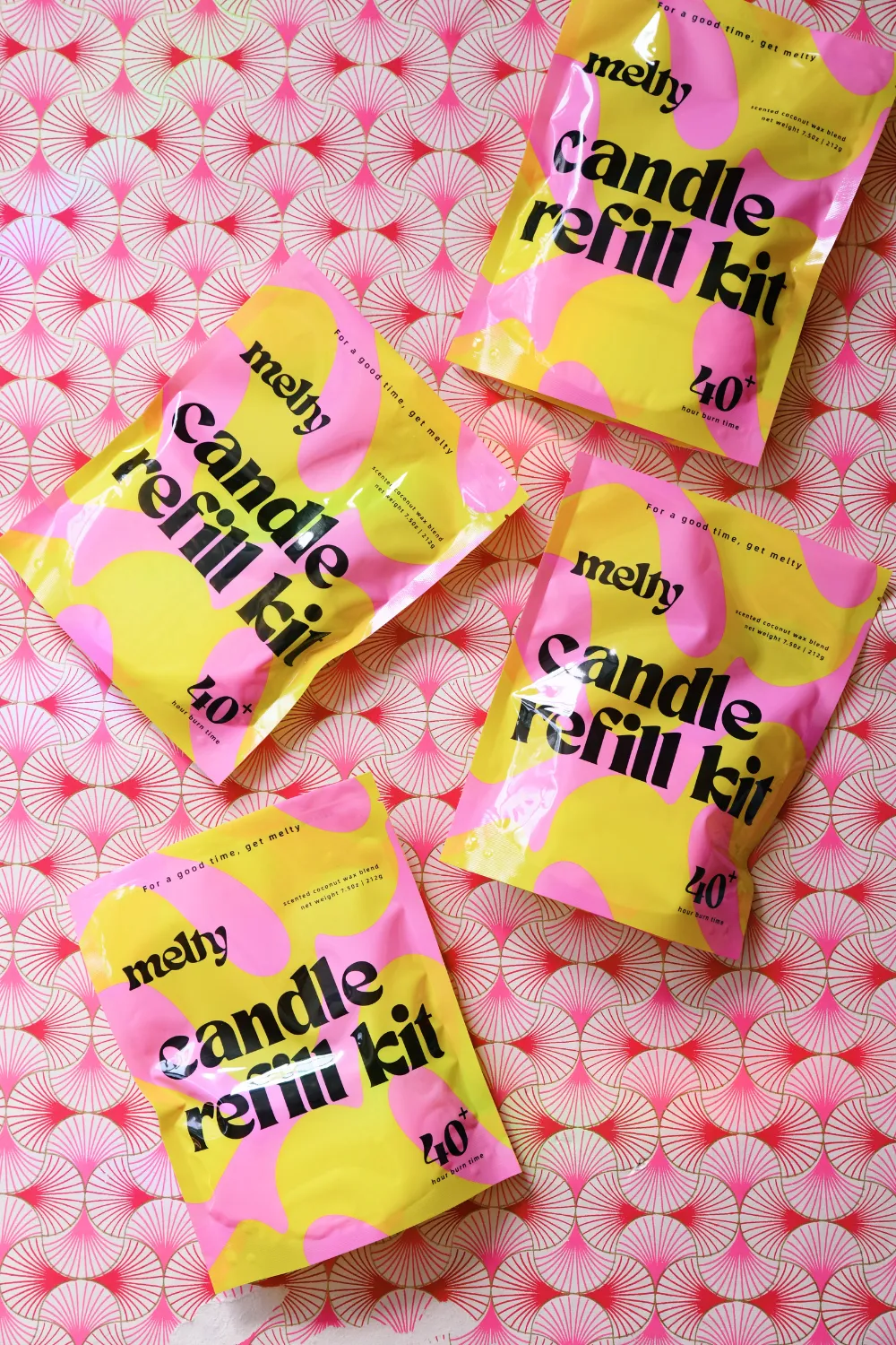 Candle Refill Kit - Blood Orange, Lime & Agave | Fruity Fragrance