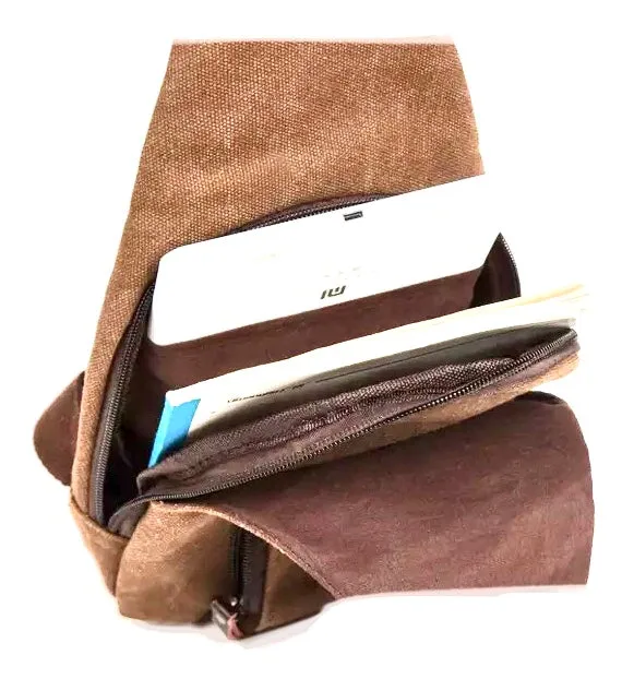 Canvas Messenger Bag