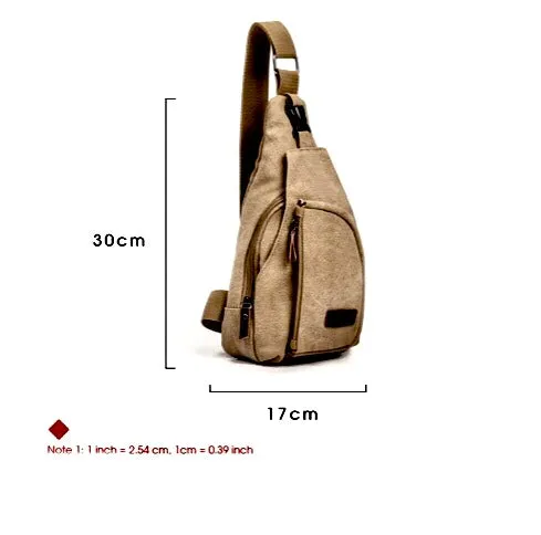 Canvas Messenger Bag