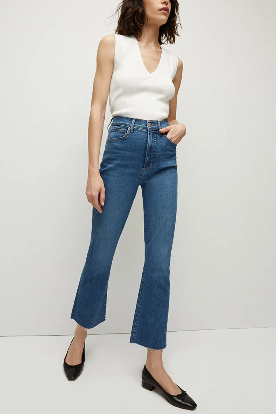 Carolina Ankle Skinny Flare