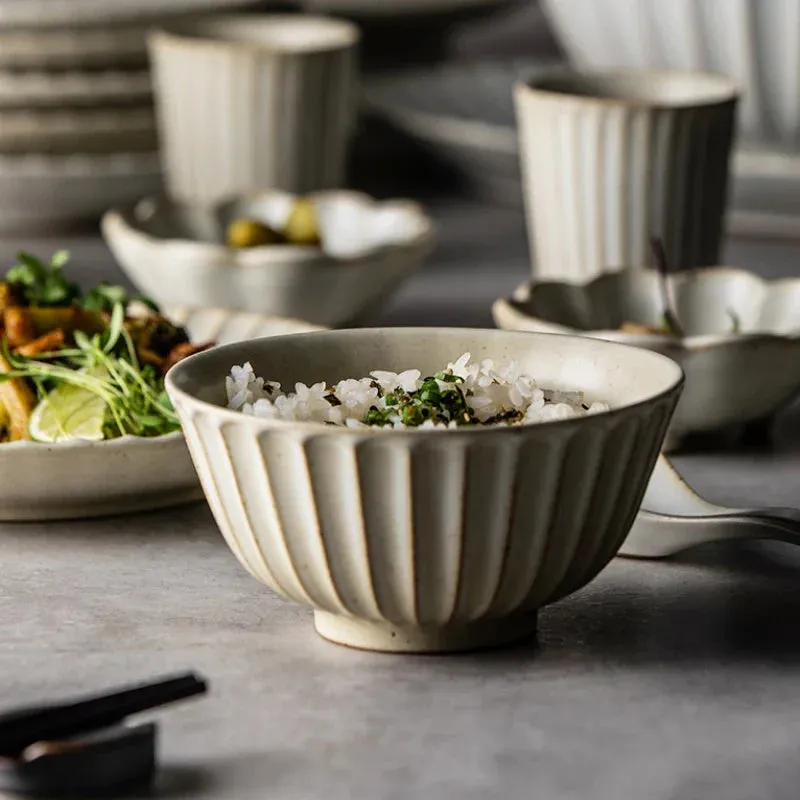 Ceramic Reina Retro Dinnerware Set