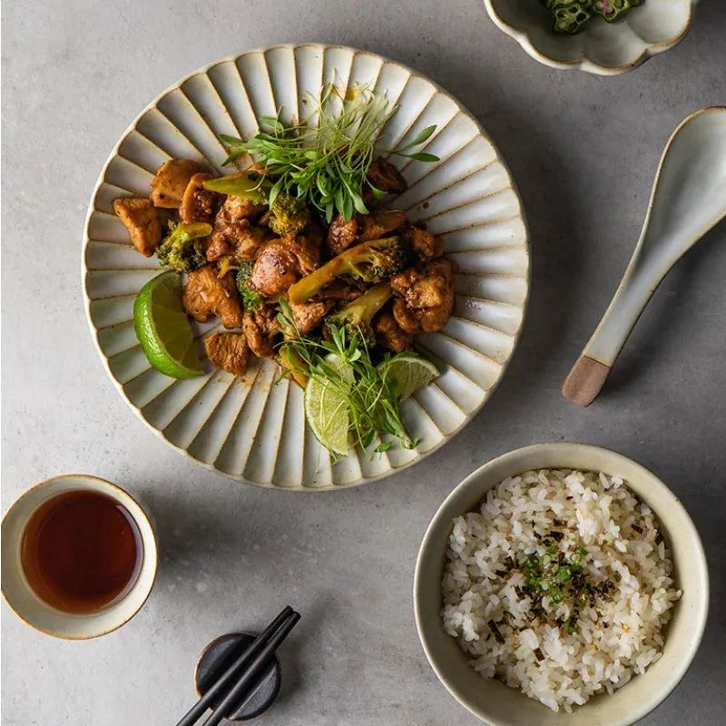 Ceramic Reina Retro Dinnerware Set