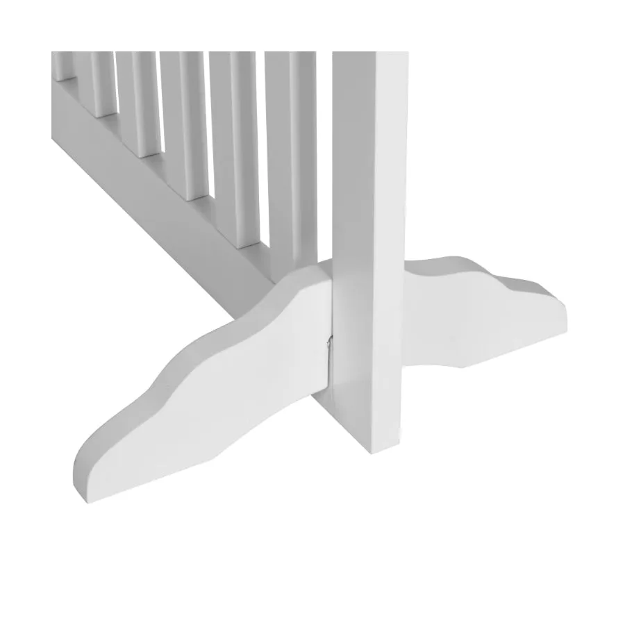 Charlies Durable Wooden Freestanding Pet Gate