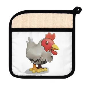 Chicken Pot Holder with Pocket