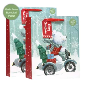 Christmas Bear Gift Bag