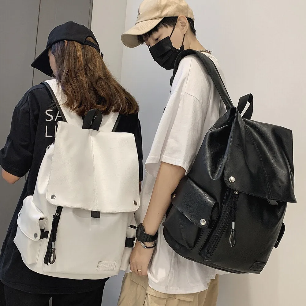 Christmas Gift High Quality Women Man Backpack Soft Leather Men's Backpacks Girl Luxury Designer Back Pack Laptop Bag Large Capacity Travel Bag