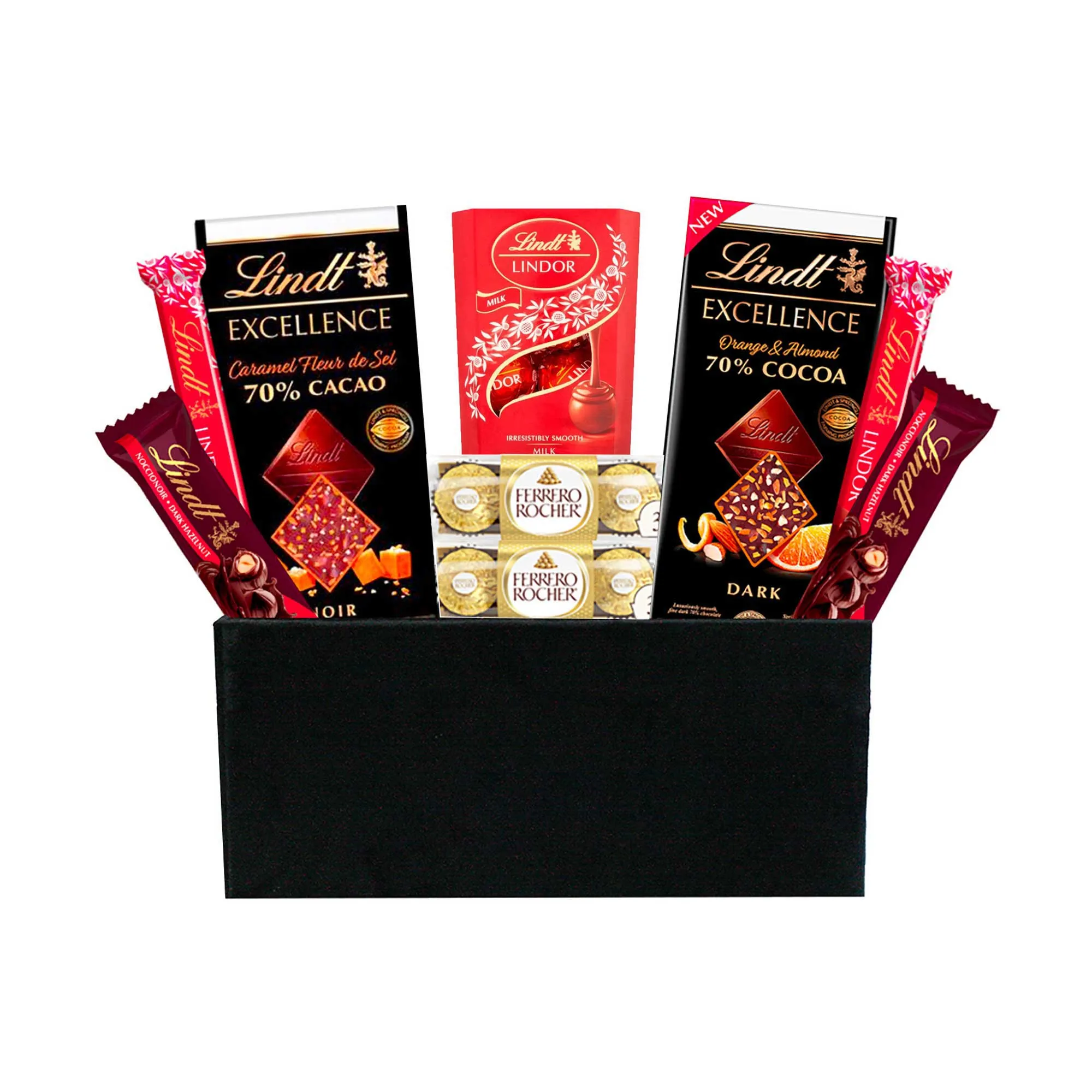Classic Luxurious Lindt Treats Chocolate Hamper Gift Box