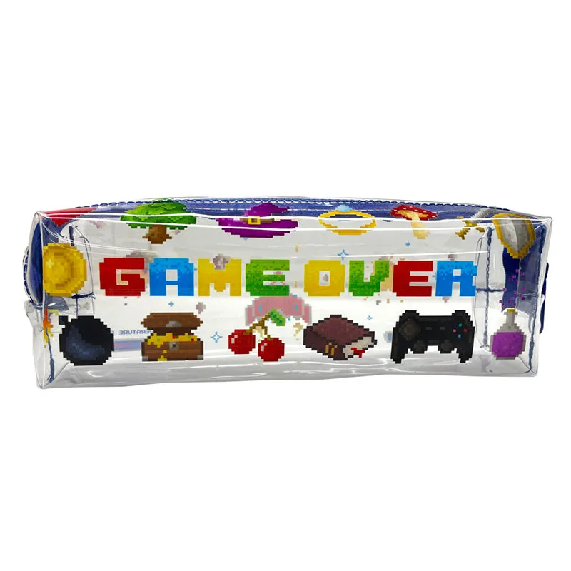 Clear Window Pencil Case - Game Over PCASE81
