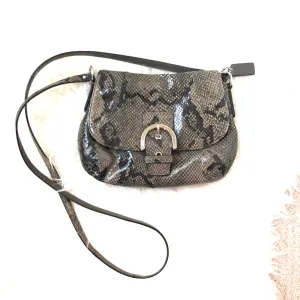 Coach Soho Snake Skin Print Mini Crossbody Bag