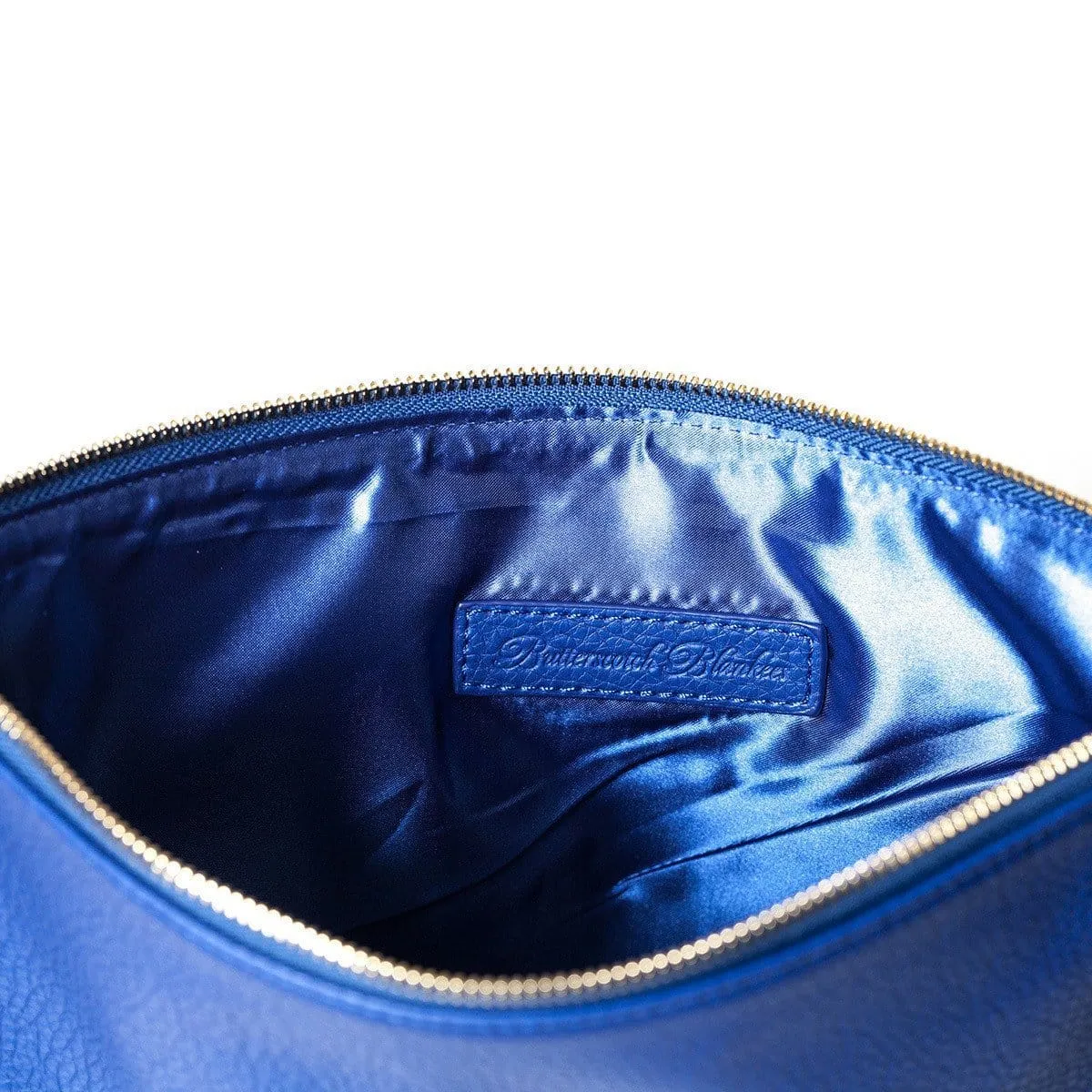 Cobalt Monogrammed Personalized Clutch