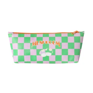 Cool Vibe Mushroom Pattern Pencil Case(Purple)
