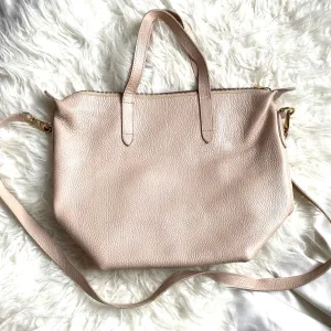 Cuyana Leather Zipper Tote with Detachable Strap (*see notes)