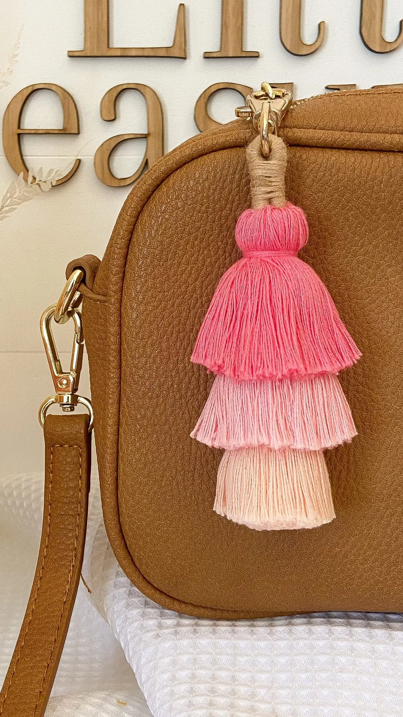 Daisy Lane Tassel Keyring - Bonnie