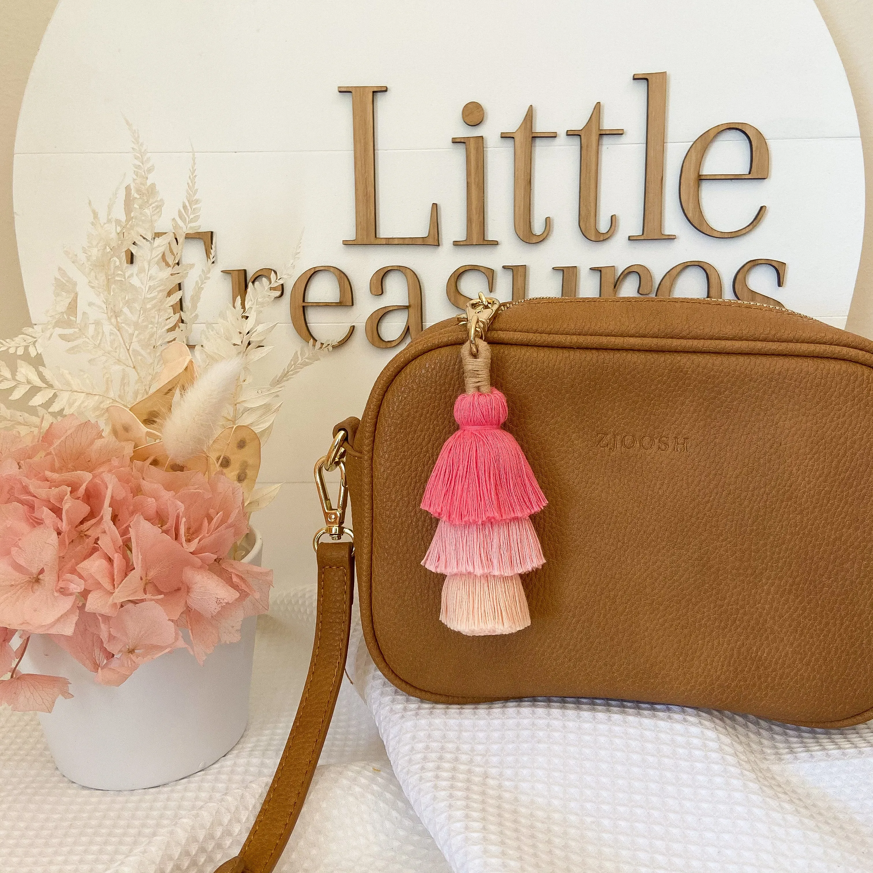 Daisy Lane Tassel Keyring - Bonnie