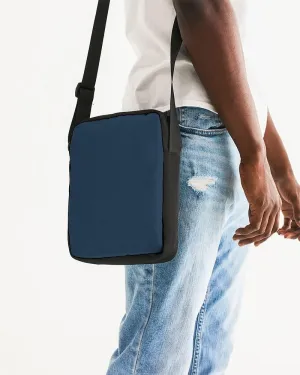 Dark Blue Messenger Pouch | Dark Pastel Blue | C60M30Y0K80