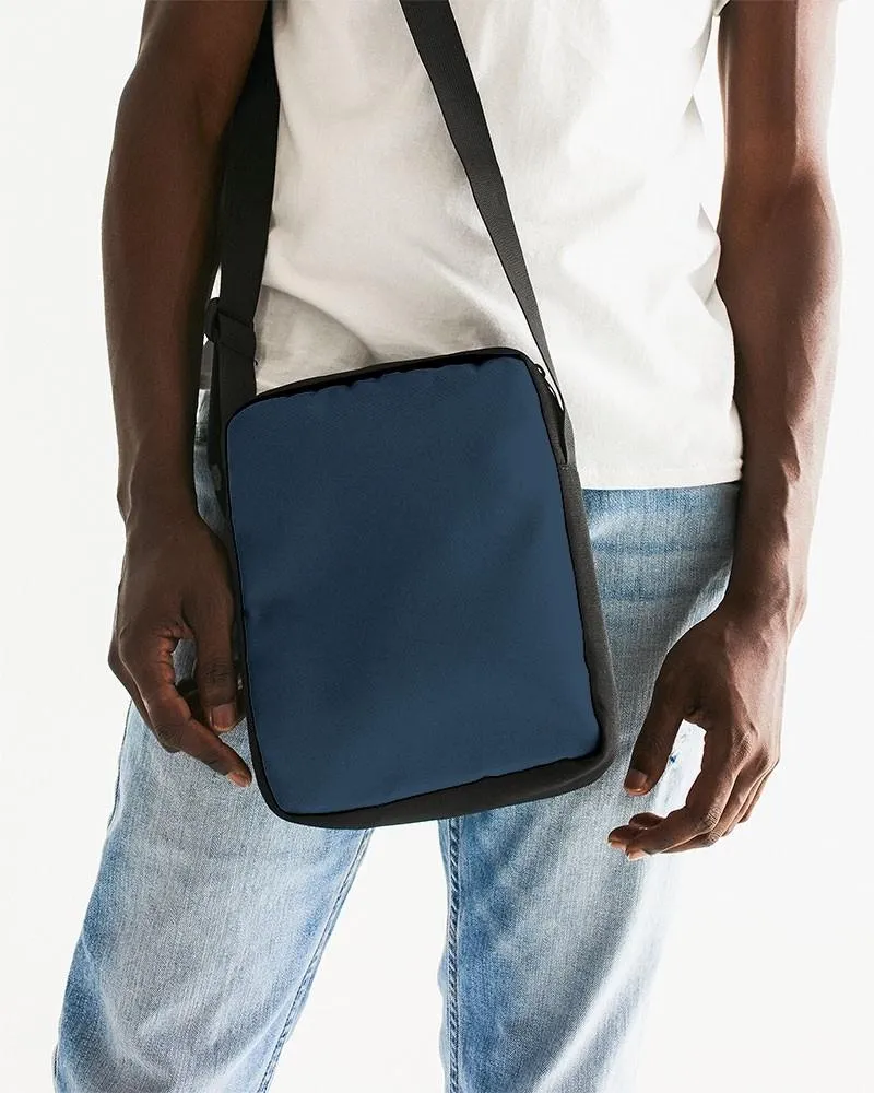 Dark Blue Messenger Pouch | Dark Pastel Blue | C60M30Y0K80