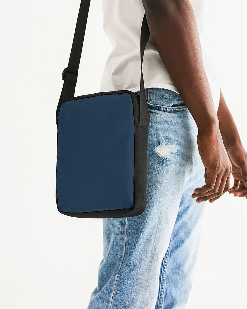 Dark Blue Messenger Pouch | Dark Pastel Blue | C60M30Y0K80