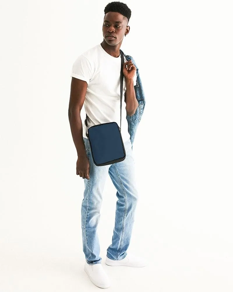 Dark Blue Messenger Pouch | Dark Pastel Blue | C60M30Y0K80