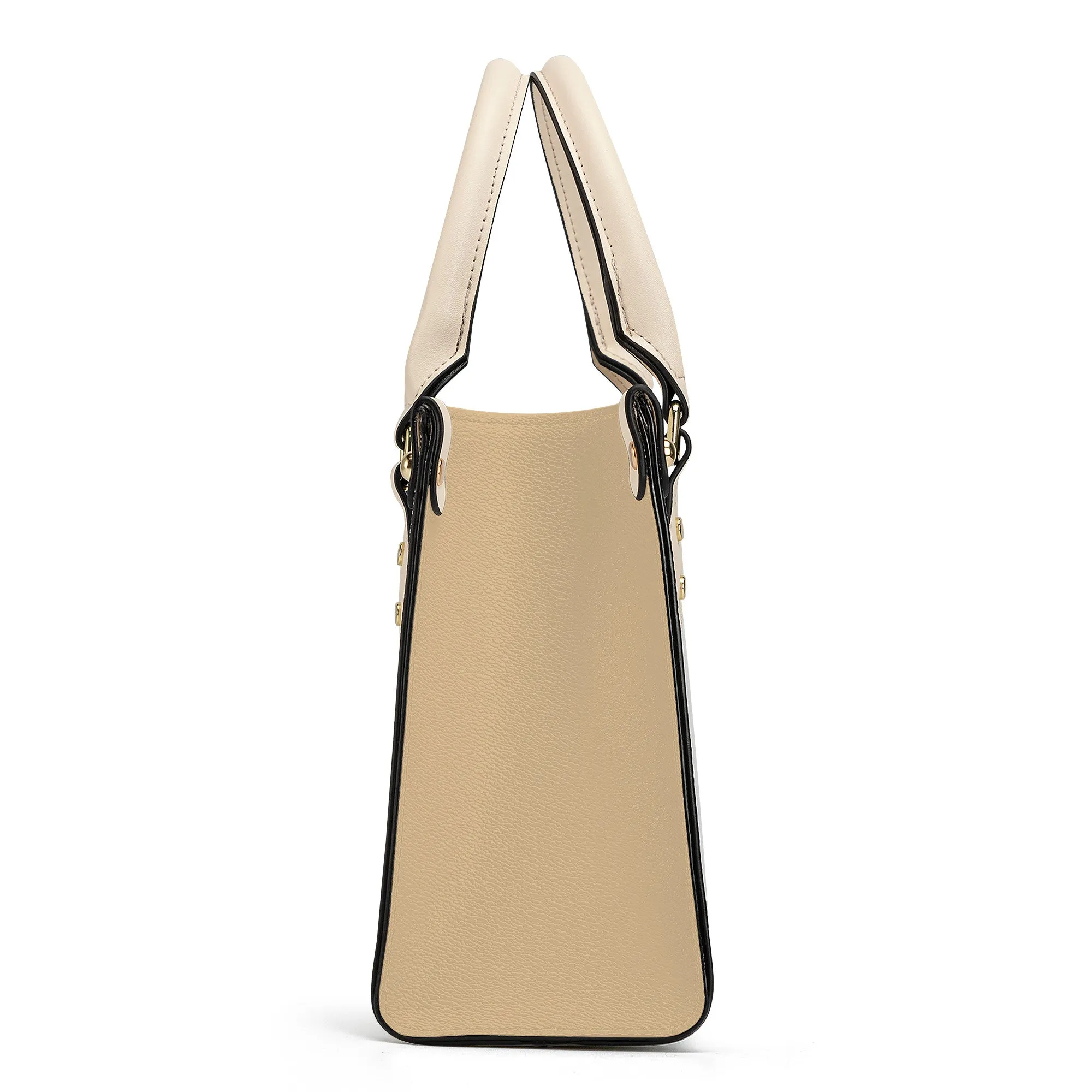 DCYG  Xclusive Luxury Women PU Tote Bag - White
