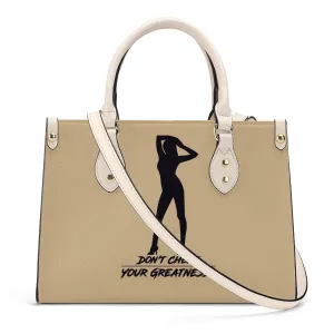 DCYG  Xclusive Luxury Women PU Tote Bag - White