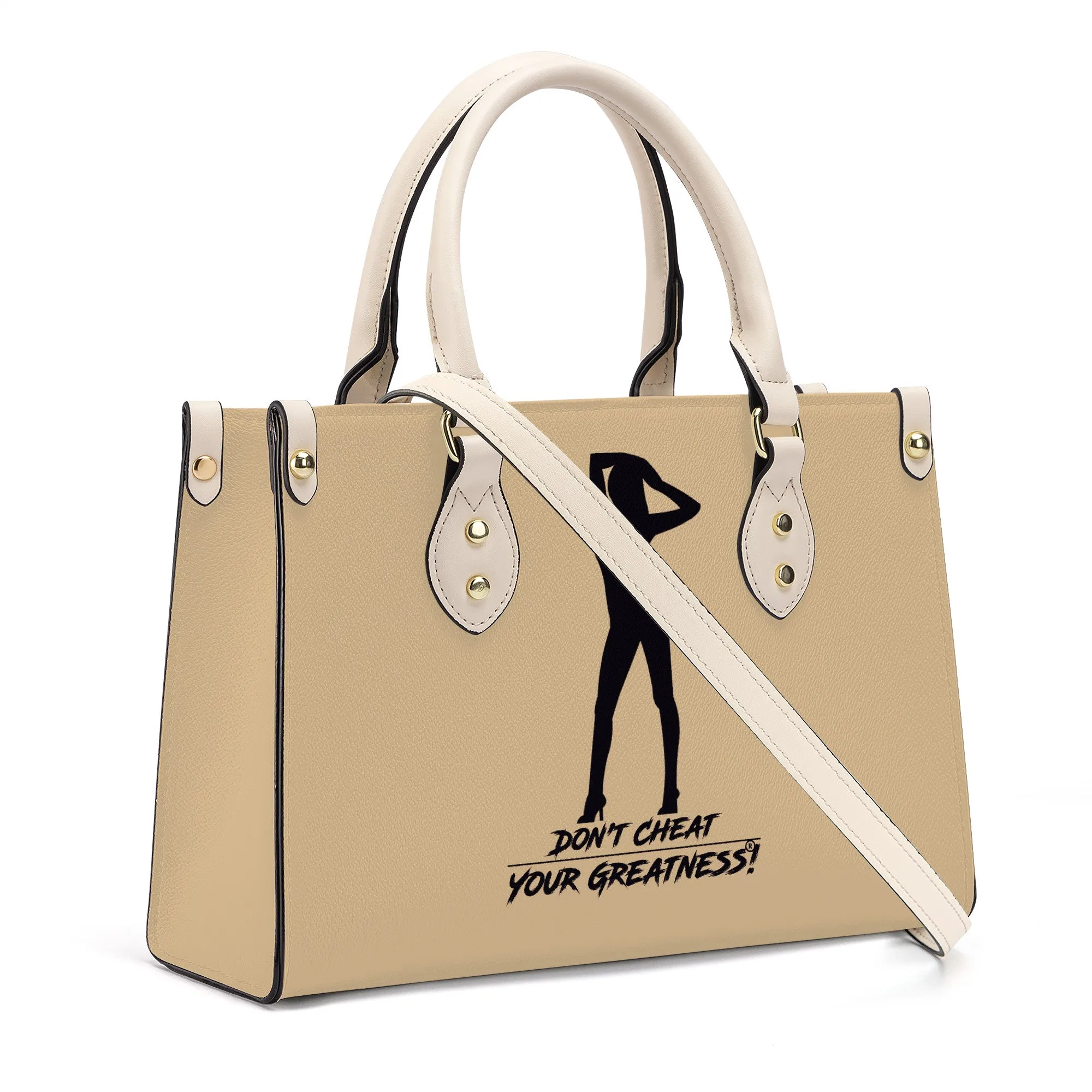 DCYG  Xclusive Luxury Women PU Tote Bag - White