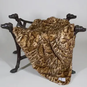 Deluxe Dog Blanket ~ Jungle Cat Deluxe Dog Blanket ~ Jungle Cat