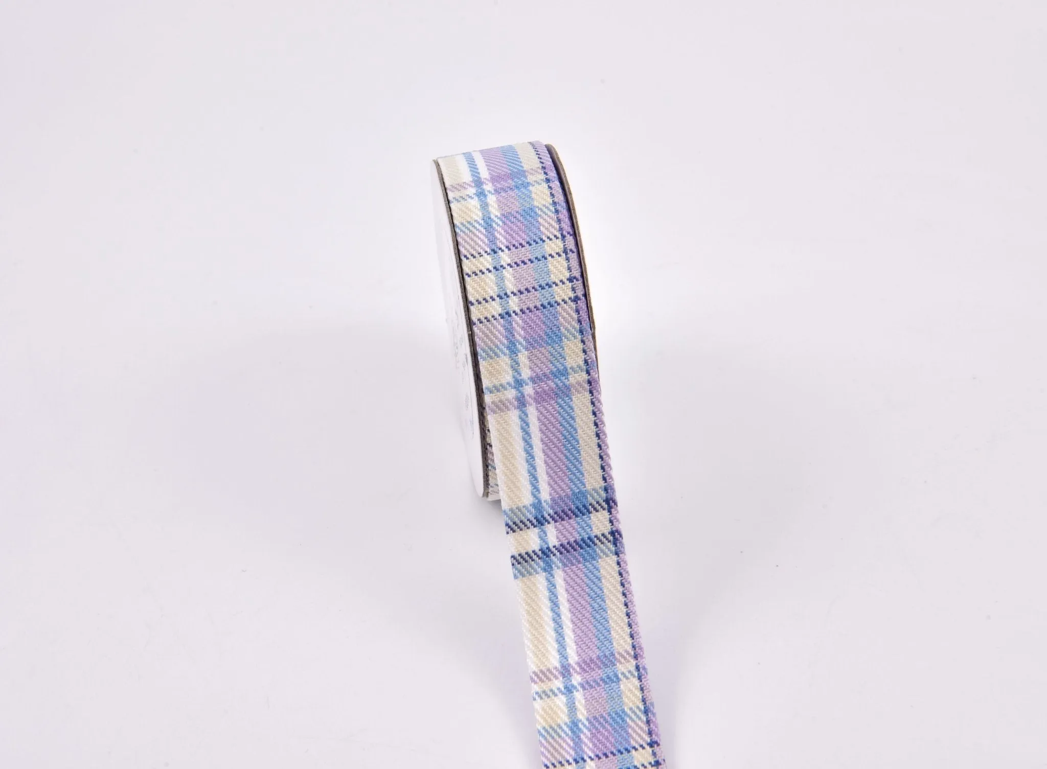 Denim Webbing Plaid Checks Ribbon