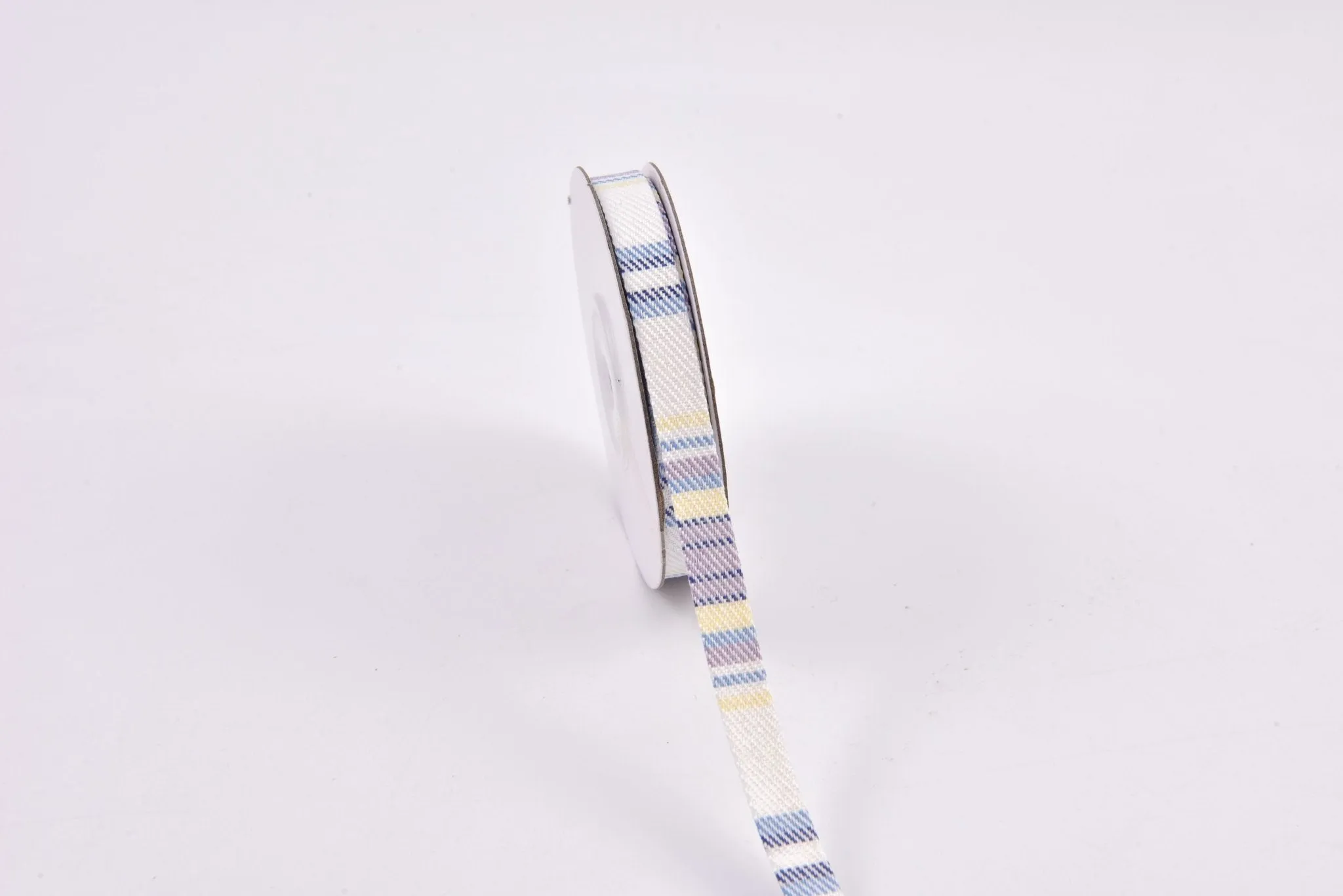 Denim Webbing Plaid Checks Ribbon