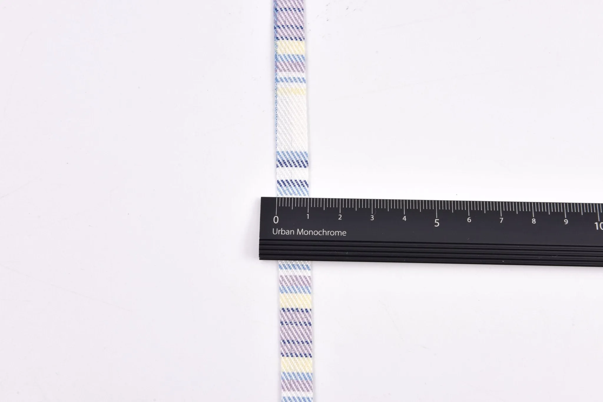 Denim Webbing Plaid Checks Ribbon