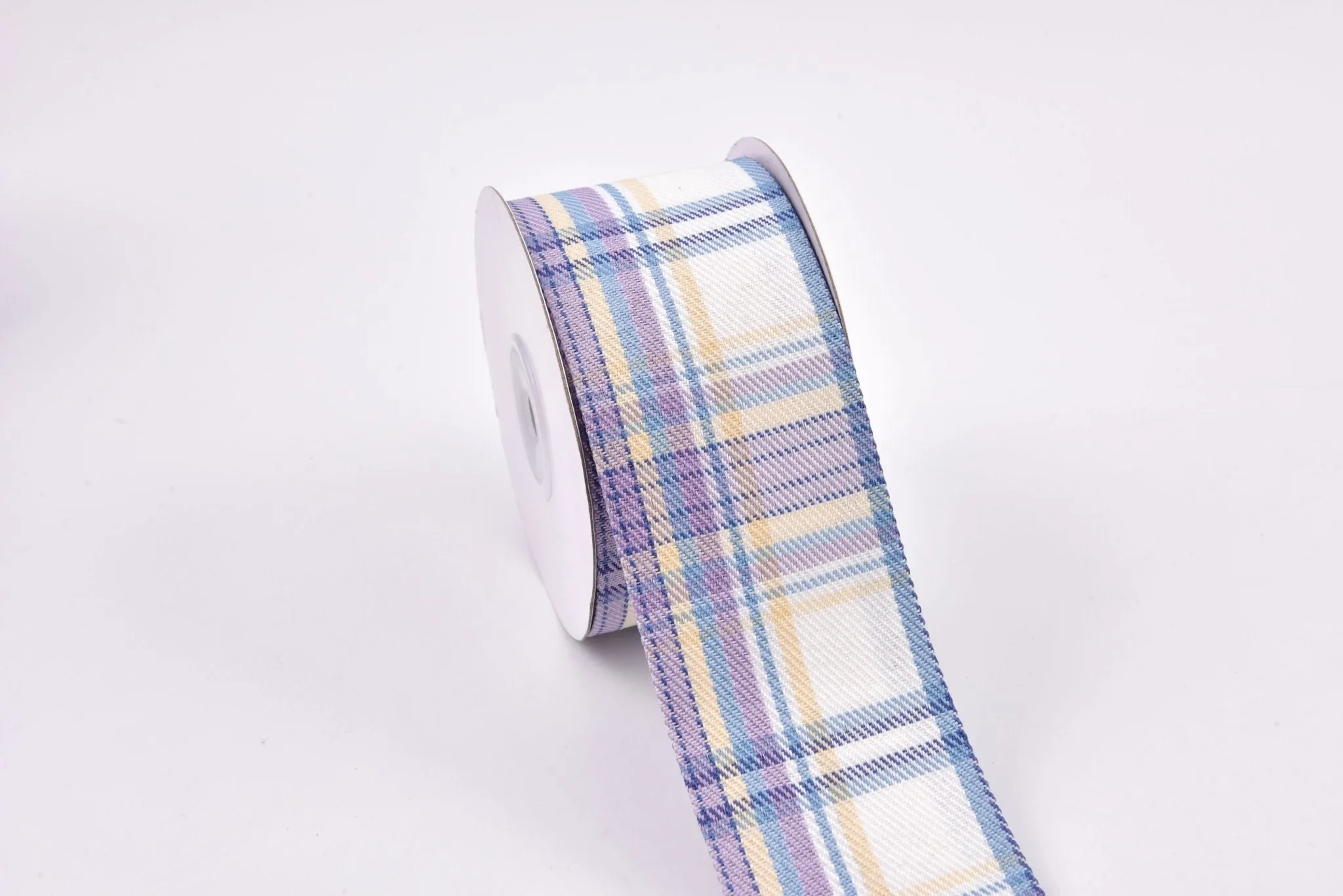 Denim Webbing Plaid Checks Ribbon