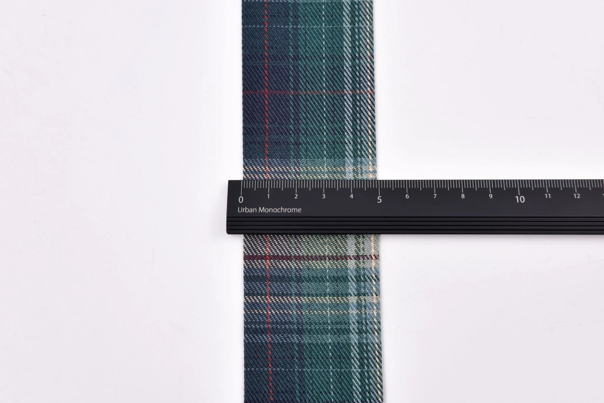Denim Webbing Plaid Checks Ribbon