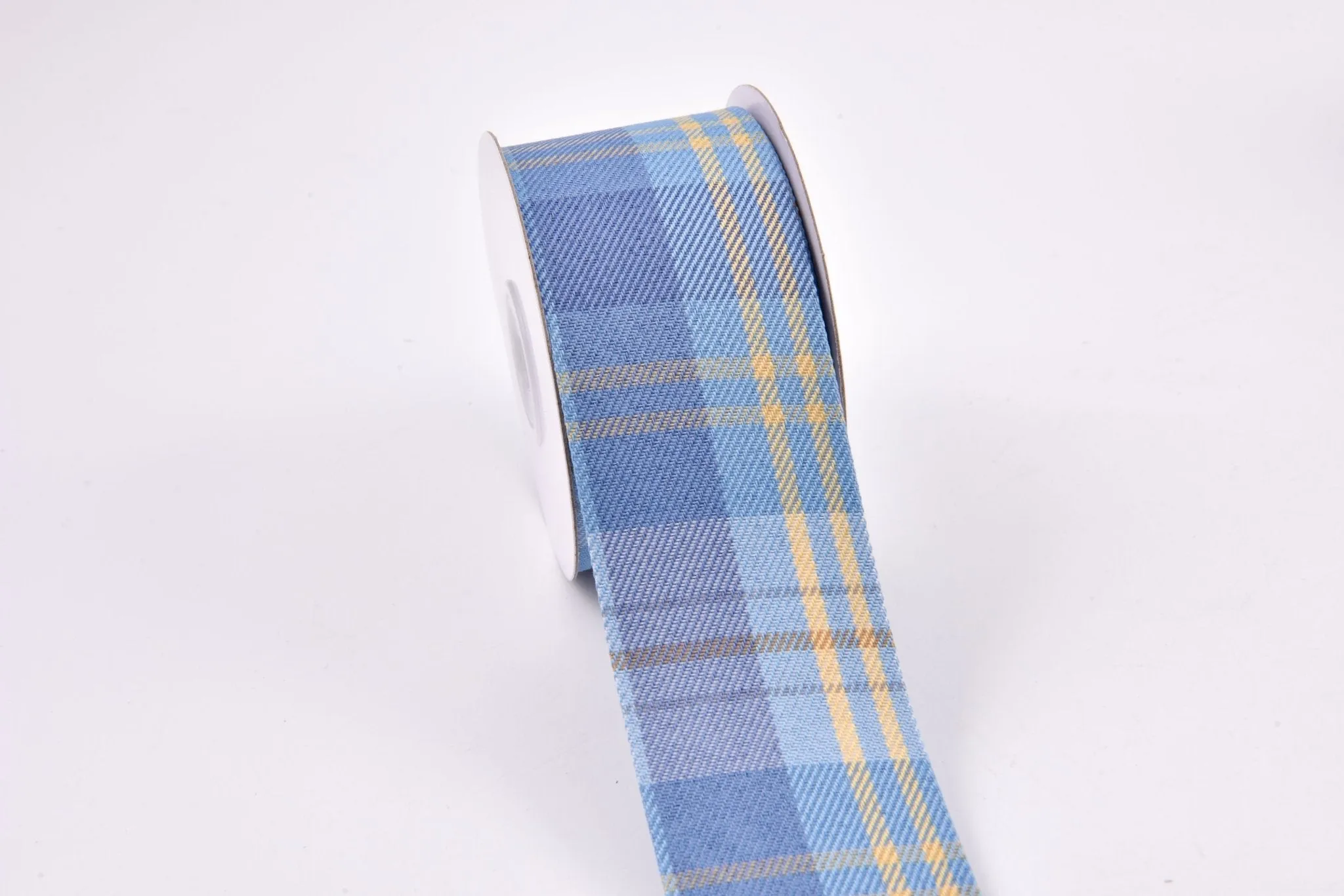 Denim Webbing Plaid Checks Ribbon