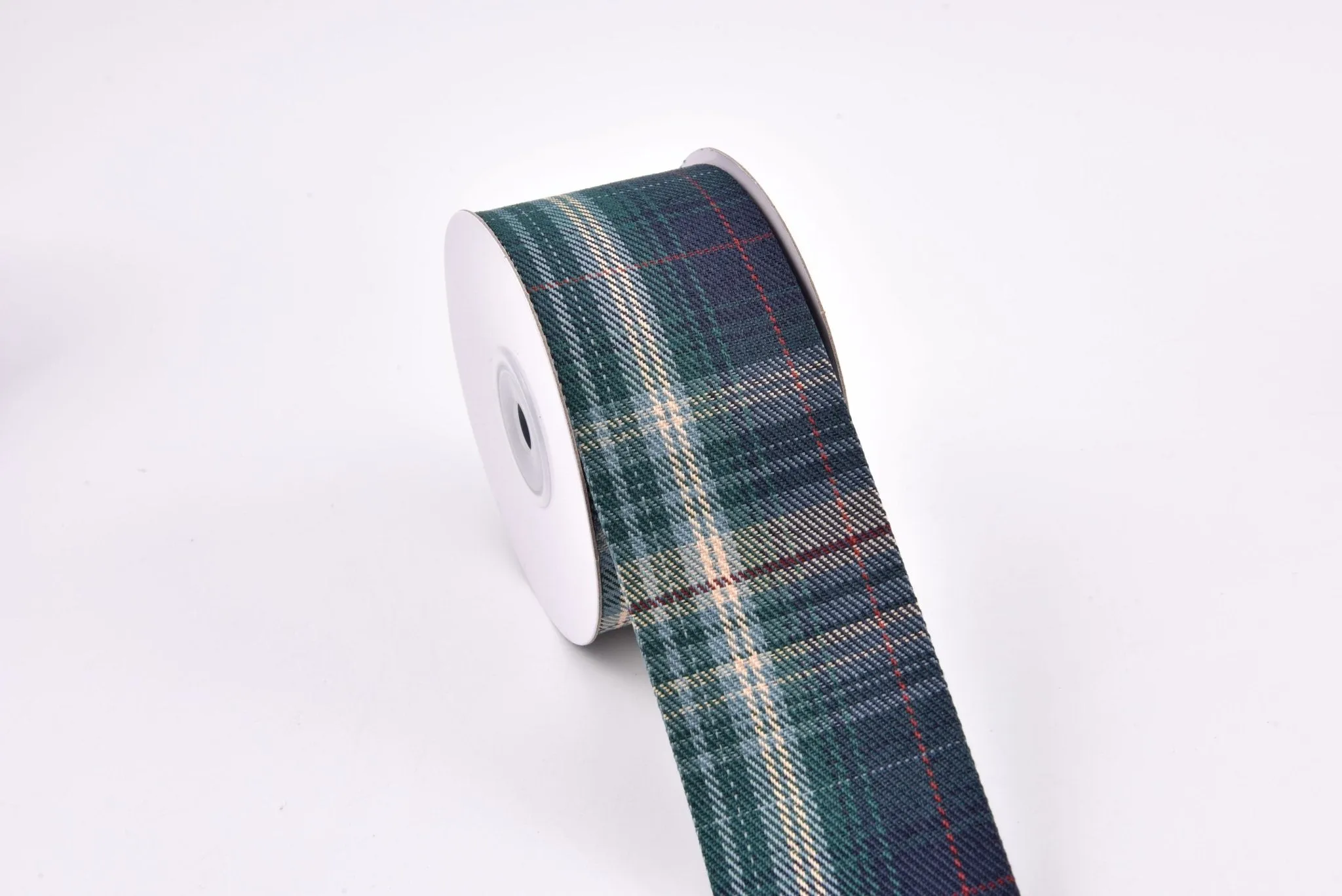 Denim Webbing Plaid Checks Ribbon