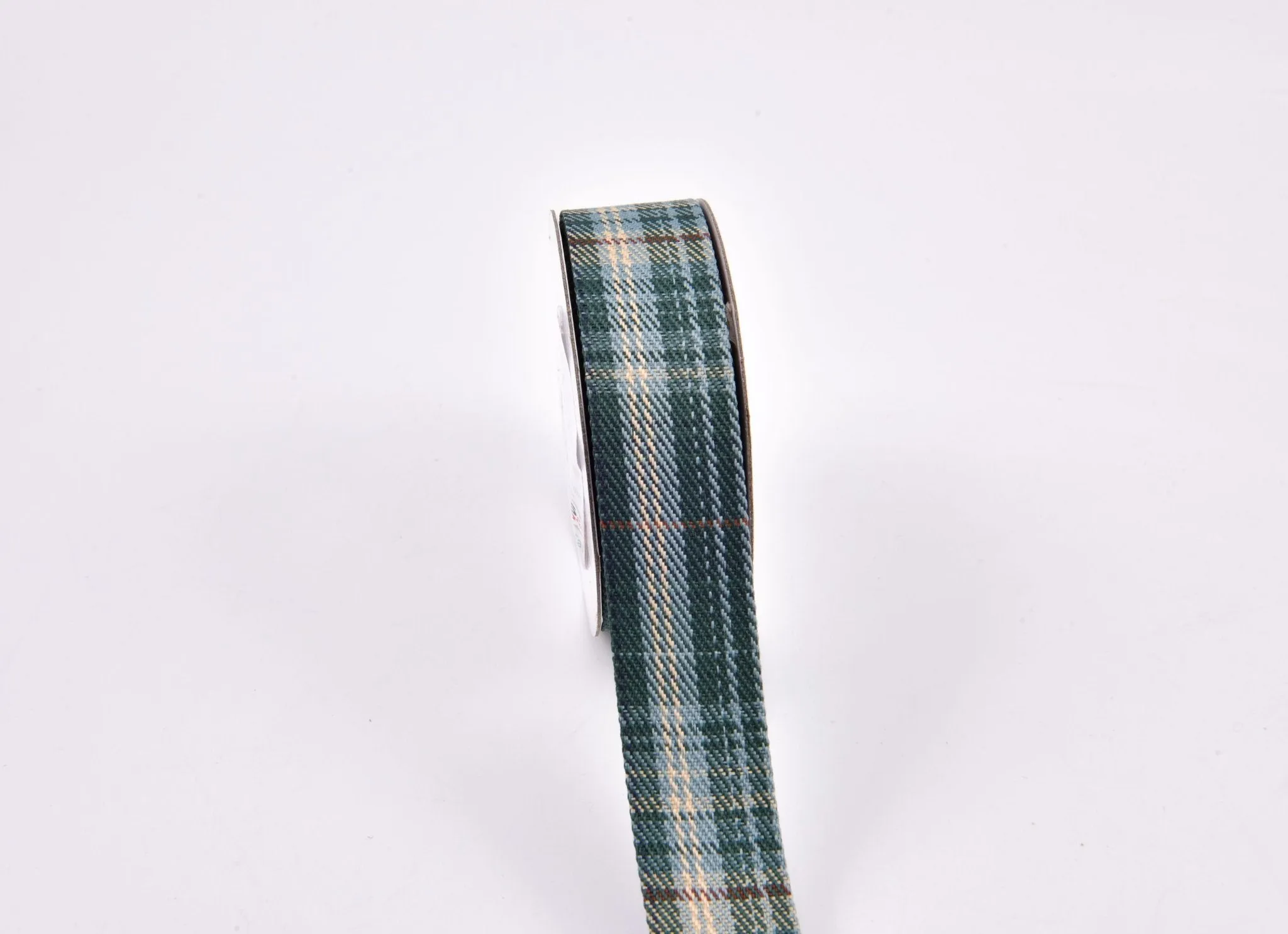 Denim Webbing Plaid Checks Ribbon