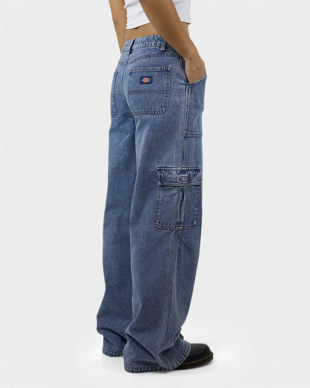 Dickies Voss Utility Aged Demim Women's Pant