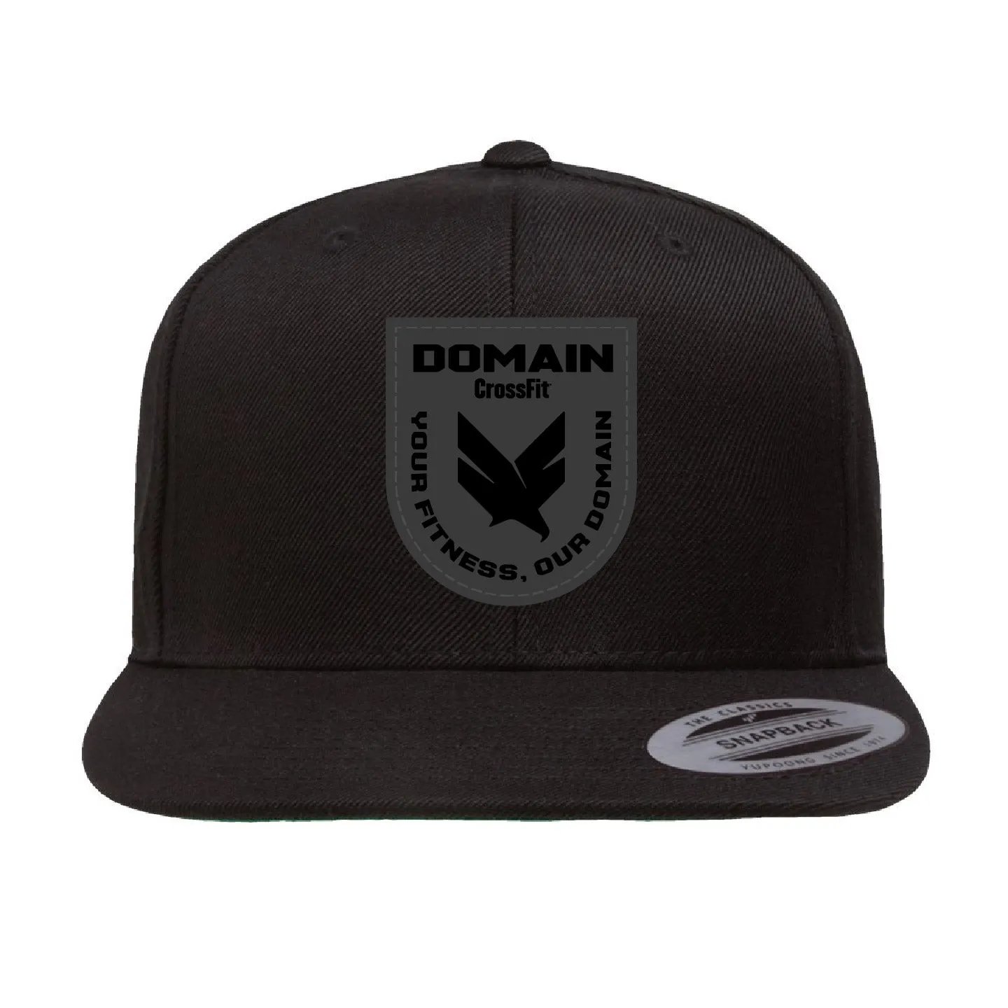 Domain Crossfit Badge Patched Flat Brim Hat (DCP002-6089M)