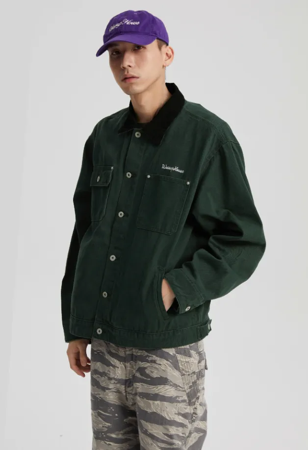Durable Washed Work Jacket