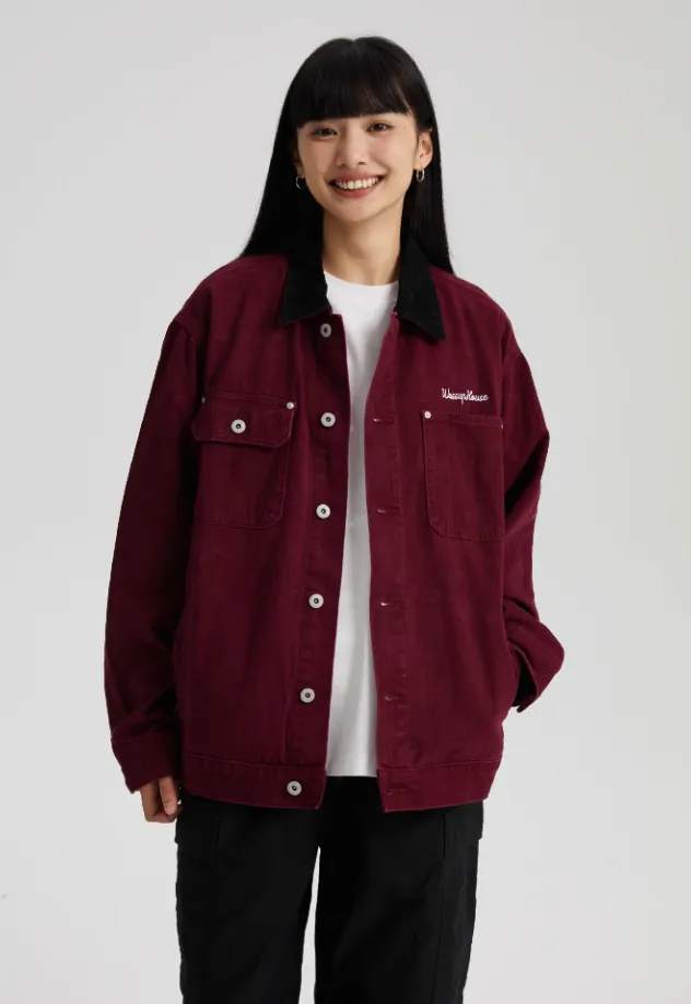 Durable Washed Work Jacket