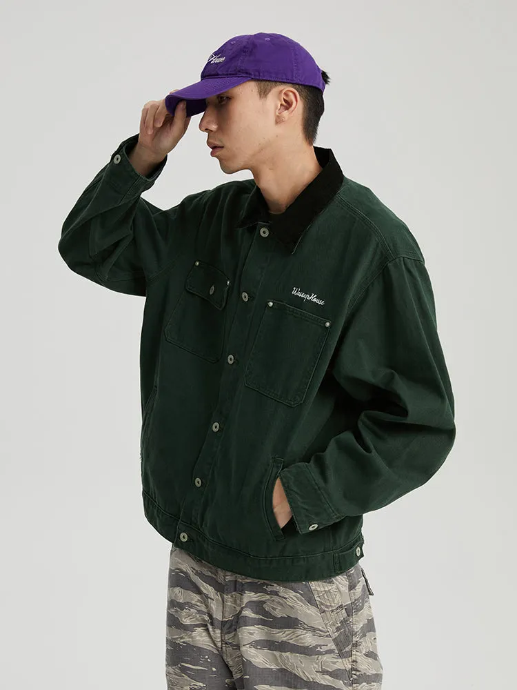 Durable Washed Work Jacket