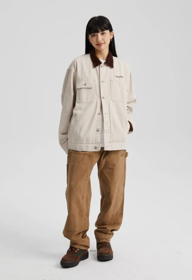 Durable Washed Work Jacket