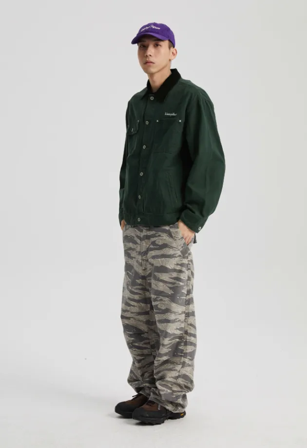 Durable Washed Work Jacket
