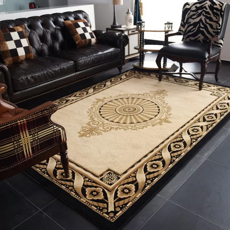 Elegant Villa Carpet Luxurious  Living Room Rugs