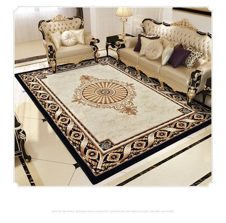 Elegant Villa Carpet Luxurious  Living Room Rugs