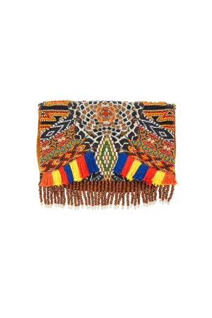EMBELLISHED CLUTCH DAWN OF TIME