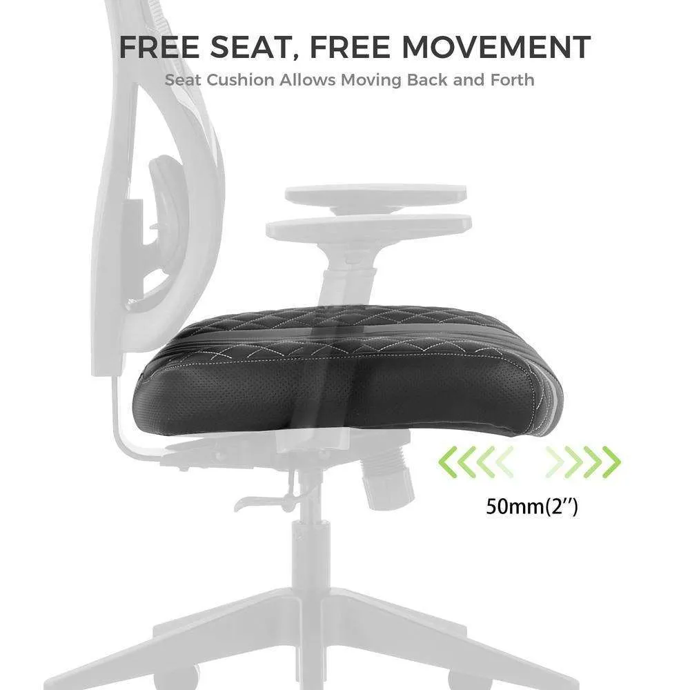 Eureka Ergonomic Home Office Video Gaming Chair, Headrest, Lumbar Support, ERK-ONEX-GE300-B/BB/BG/BP