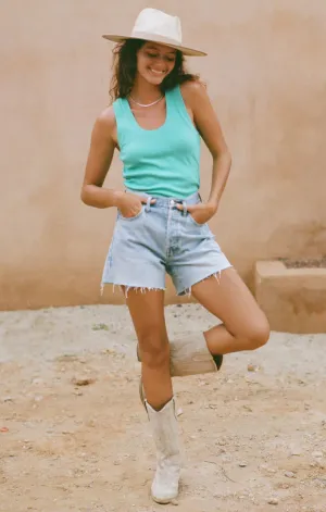 Everyday Hi-Rise Denim Shorts