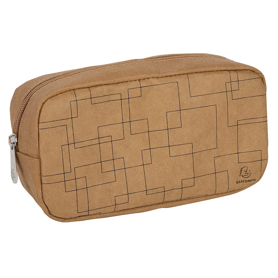 Exacompta Eterneco Business Pencil Case Wash Paper
