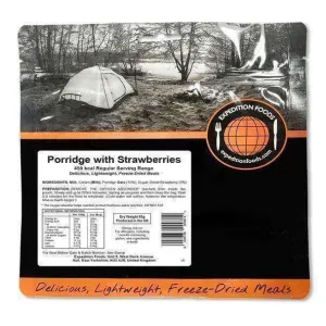 Expedition Foods - Porridge with Strawberries (Regular Serving)